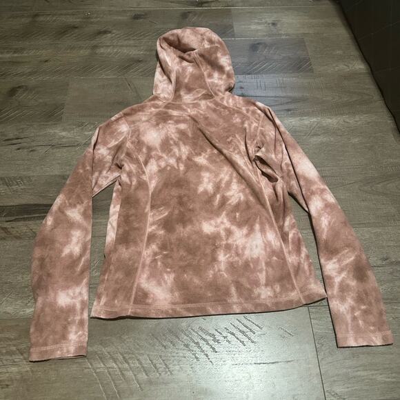 Patagonia Synchilla Micro D-Luxe Hoody Tie Dye Dusty Rose Pink M NWOT - Picture 4 of 4